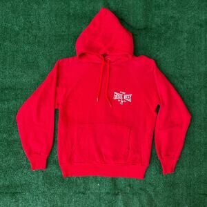 VINTAGE USC TROJANS SINGLE STITCH RED GREEK WEEK HOODIE 1984 SWEATSHIRT SZ S